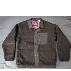 Levi's Men's Black Sherpa Jacket (Very Gently Used)